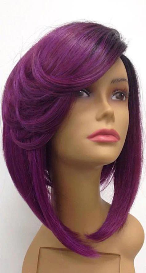 Zury Sis Angled Line Cut Styles Lace Part Wig A Line-H LEVA - Image 5