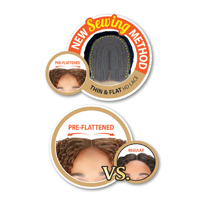 Zury Sis Synthetic Naturali Star Lace Front Wig NAT-FT LACE H DION - Image 4