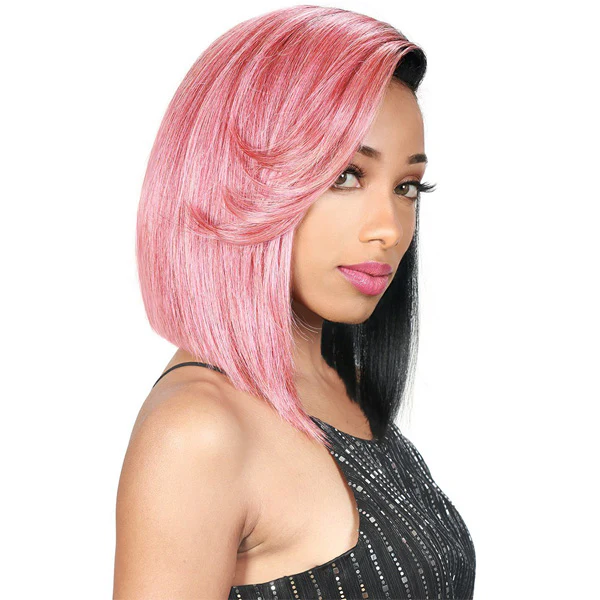 Zury Sis Synthetic Sassy Lively Spirit Lace Part Wig - SASSY HM-H AMO