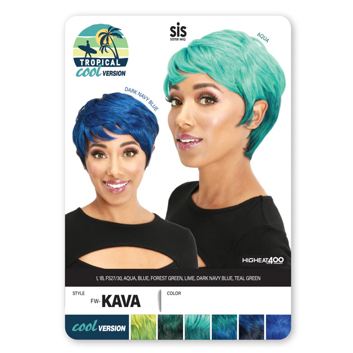 Zury Sis Tropical Cool Version Full Wig - FW-KAVA - Image 6
