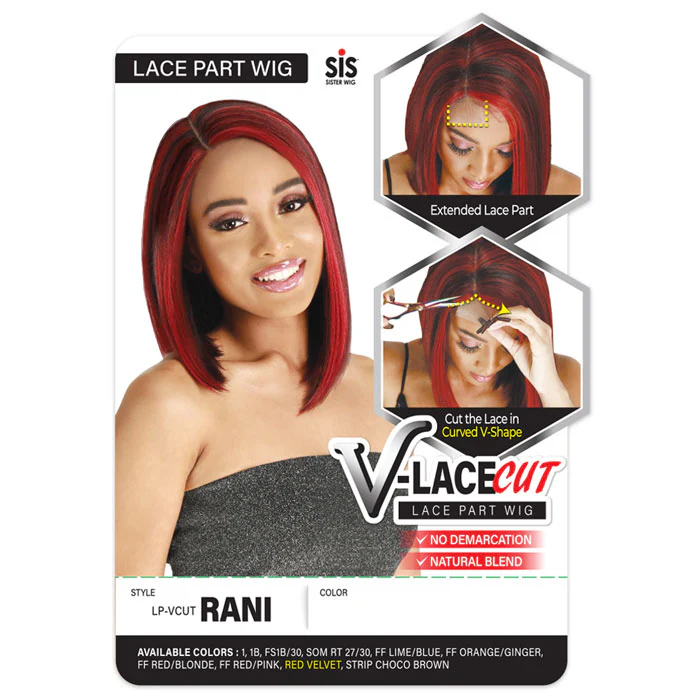 Zury Sis V-Lace Cut Part Wig - LP-VCUT RANI - Image 3