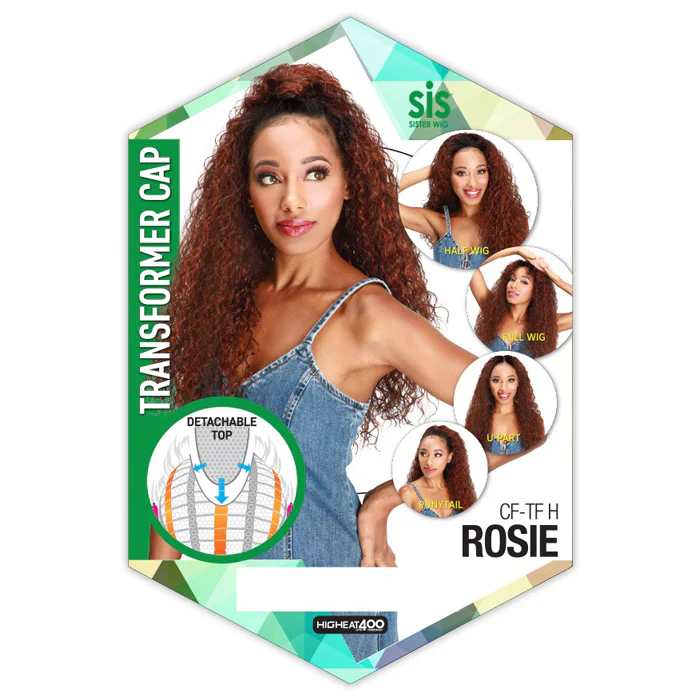 Zury Transformer Cap Wig - CF-TF H ROSIE - Image 7