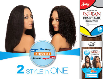Zury Wet & Wavy Indian Remy BRAZILIAN Wave Weave 10" - 18" - Image 3